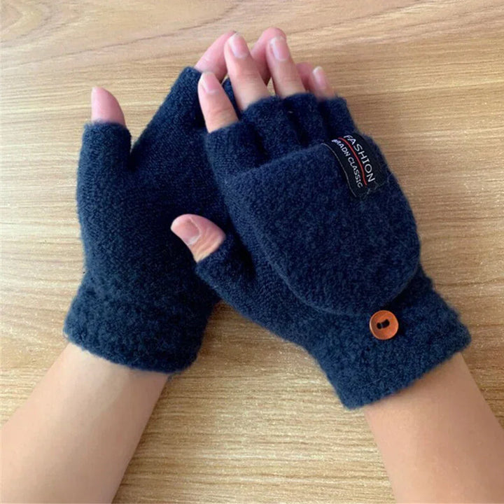 Vinterhandskar med batteri för friluftsliv, uppvärmda handflator och fingrar