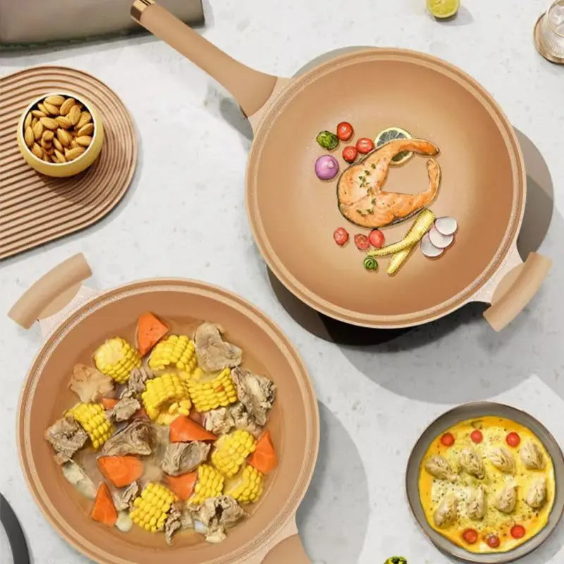 Innovativ wokkokare med tryckfunktion som underlättar vardagsmaten