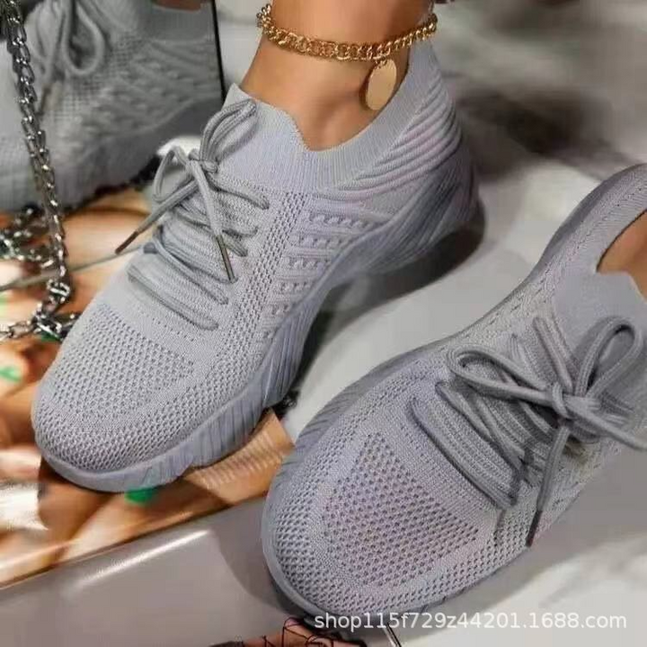 Damskor: Bekväma och Andningsbara Casual Sneakers