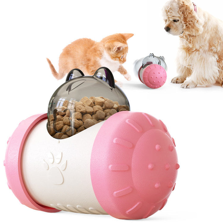 Stimulerande hundgodisleksak med kvackande ljud. Förbättrar hundens lek & träning effektivt.