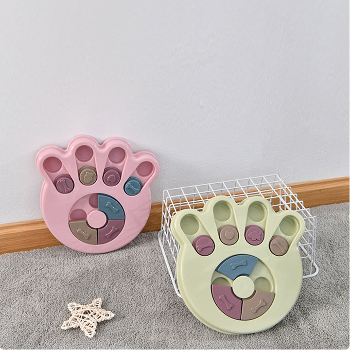 Hundmatta för långsammatare med labyrintdesign, minskar hetsätning och förlänger foderintag.