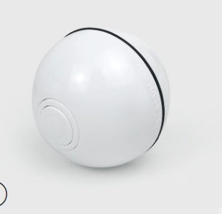 Innovativ kattboll med laserpekare & fjädrar för spännande jaktlekar. USB-laddning.