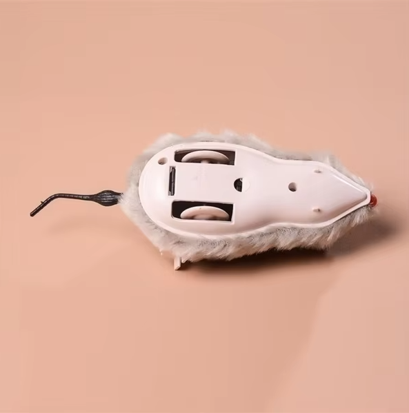 Ergonomisk interaktiv kattmus, erbjuder din katt spännande jaktlek och viktig stimulans.