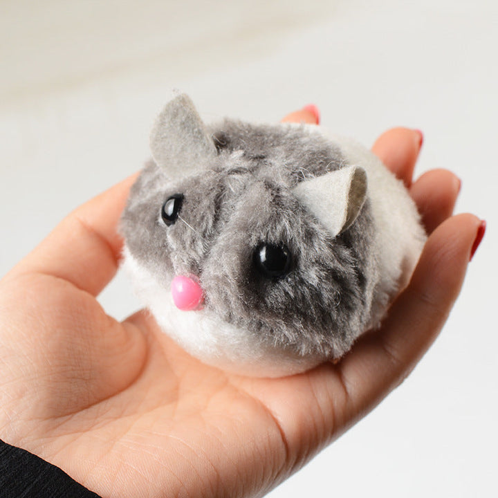 Rolig hamsterleksak för katter, bidrar till mental stimulans och aktiv kattlek. En interaktiv husdjursleksak.