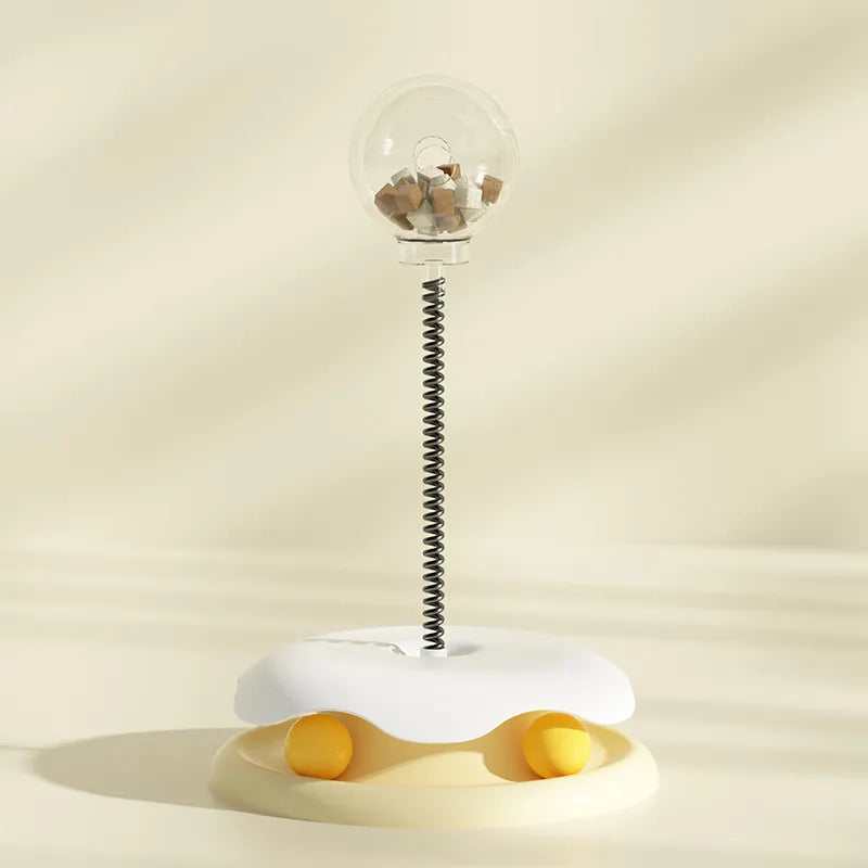 Aktiveringsleksak & kattspel för mental stimulans. Godisdispenser uppmuntrar lek.