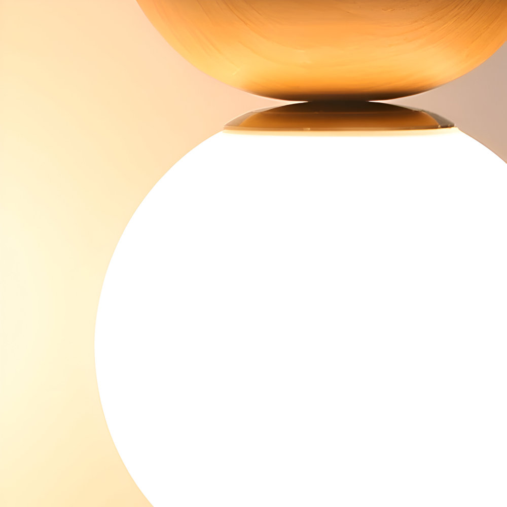 Pendellampa Perle LED, minimalistisk japansk design. Vackra trädetaljer, passar överallt.