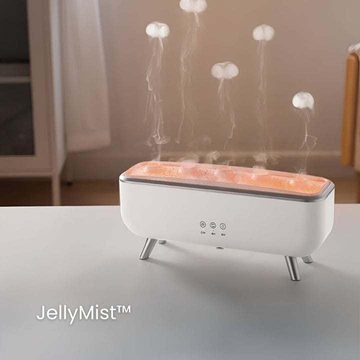 Luftrenare och doftspridare med eteriska oljor som skapar en mysig atmosfär i rummet