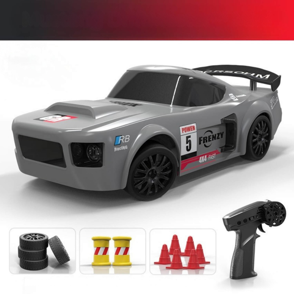 Detaljerad rc bil med drift-funktion, perfekt present