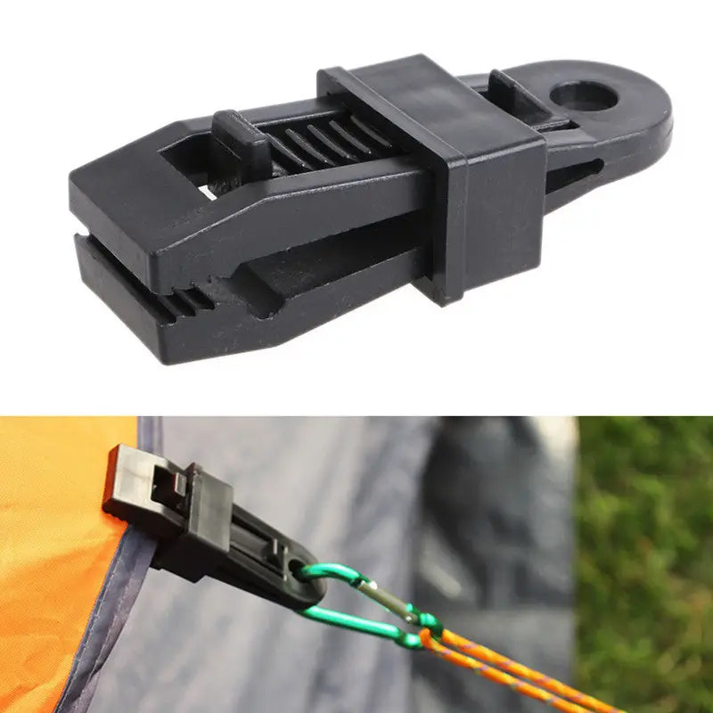 "Justerbara låsgrepp i slitstarkt PA-material, designade för utomhusbruk. Perfekta för båt, camping eller picknick."