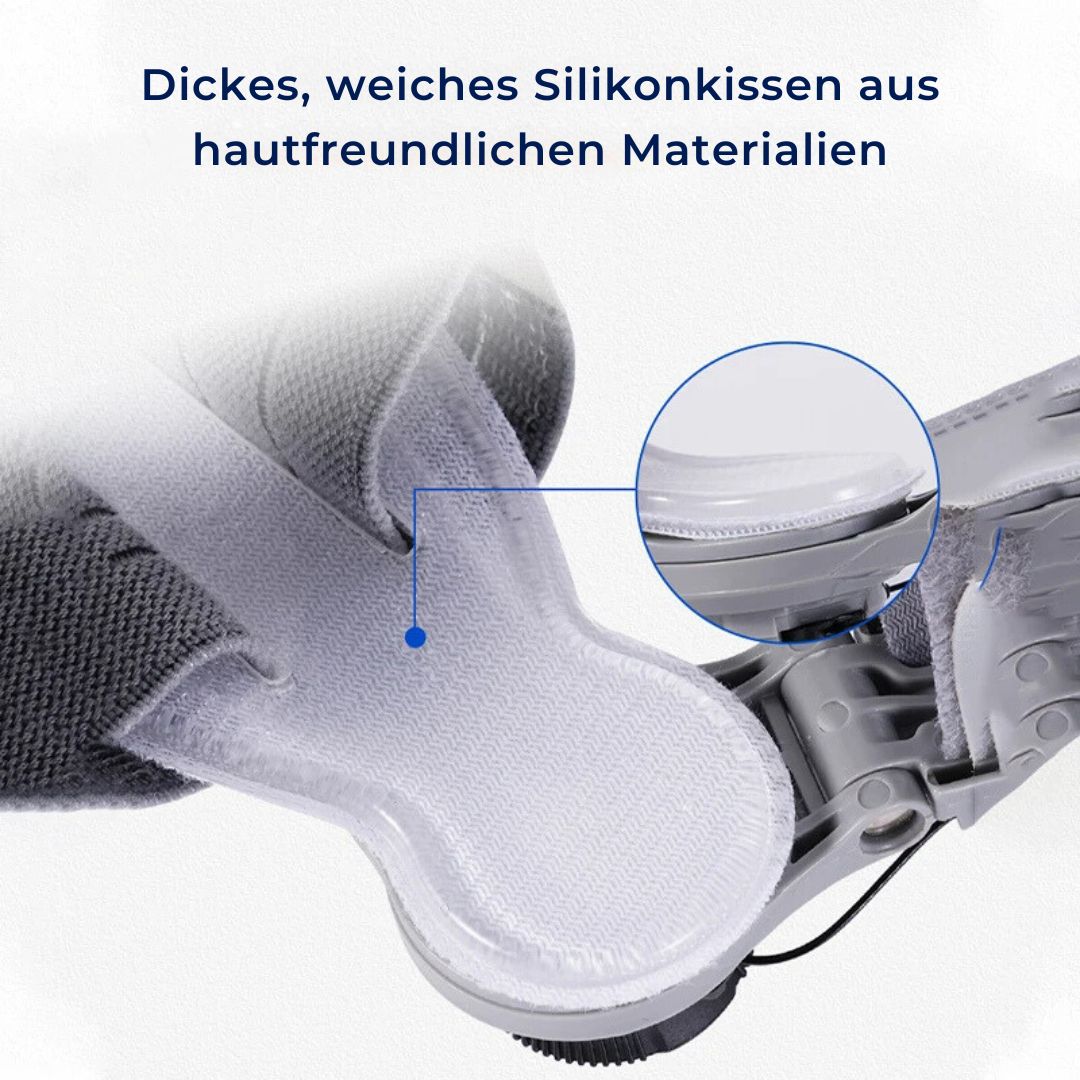 Komplett set med ortopediskt stöd för hallux valgus och ökad komfort