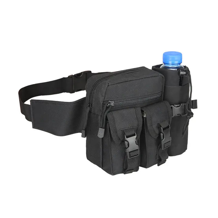 Kompakt midjeväska för vandring & cykling. Vattenavvisande friluftsaccessoar, perfekt för sport & outdoor.