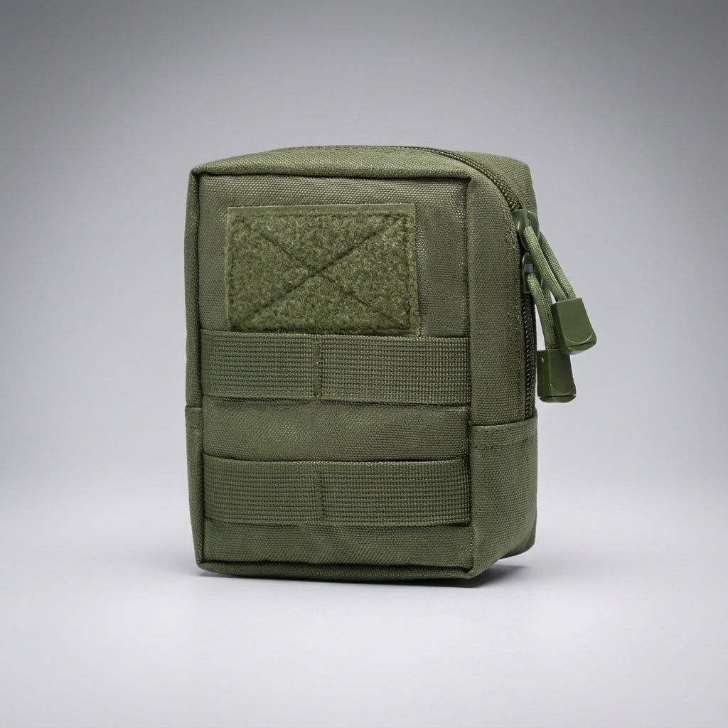 Robust taktisk nylonväska för utomhusbruk. Perfekt för överlevnadskit, militär utrustning och dagliga äventyr.