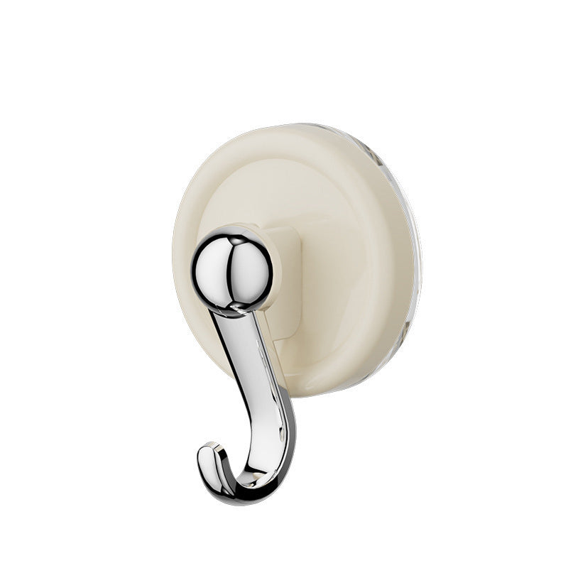 Kraftig sugkrok för enkel väggmontering, designad för släta ytor med en bärkraft på upp till 5 kg.