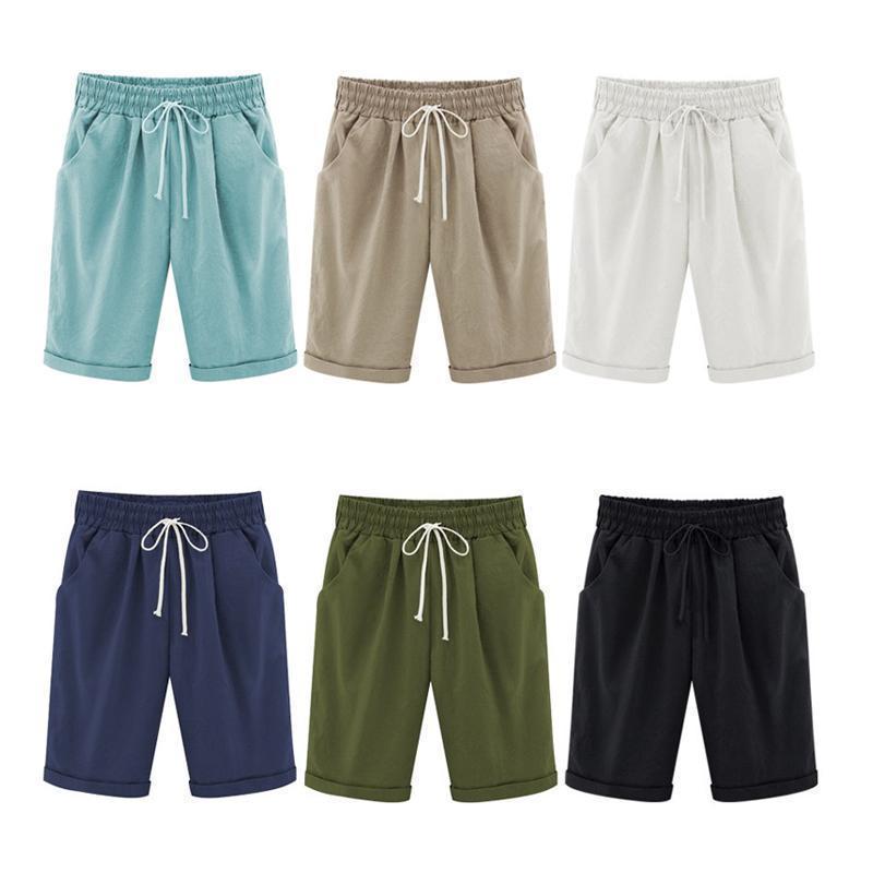 Damshorts i vit