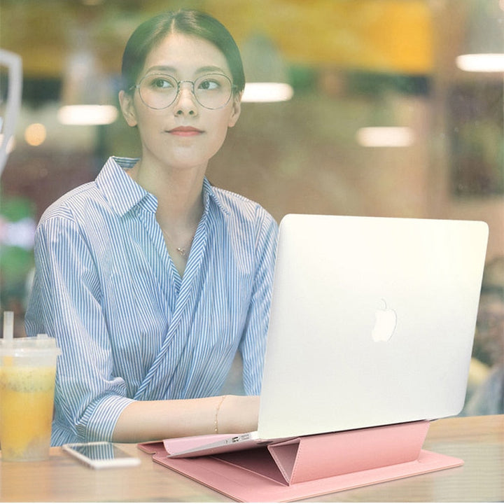 Tåligt material på utsidan av den ställbara laptopväskan