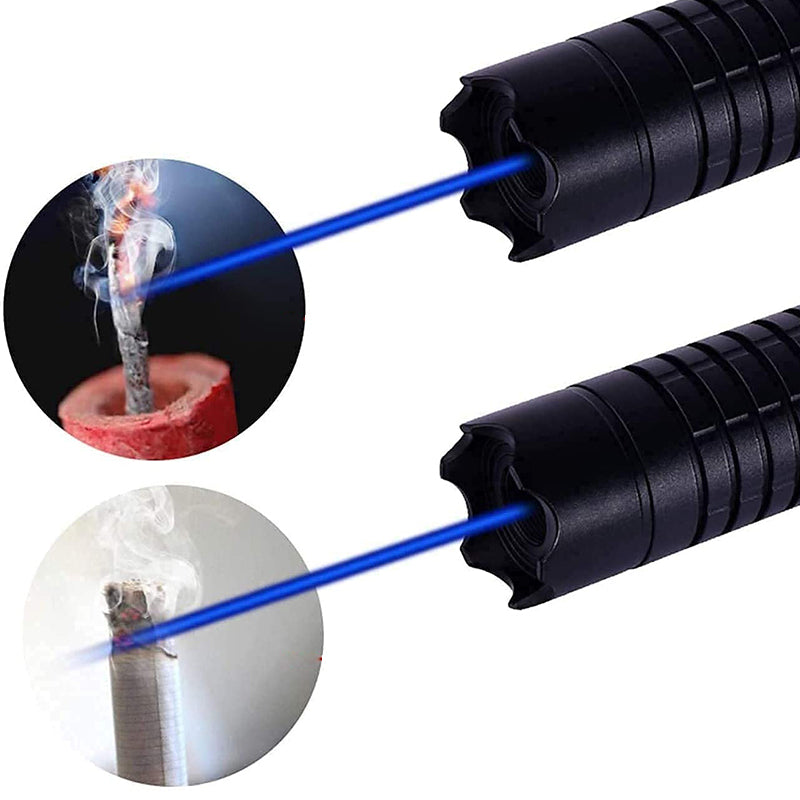"Laserpekare för utomhusbruk med elegant aluminiumdesign, vattentät och kompakt, idealisk för äventyr."