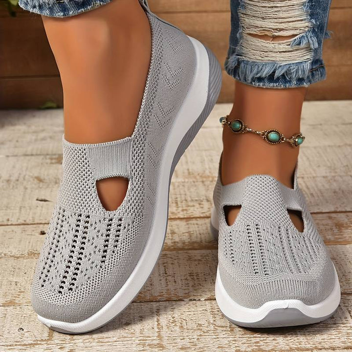 Ergonomiska dam sneakers i ultralätt design för vardag och promenad