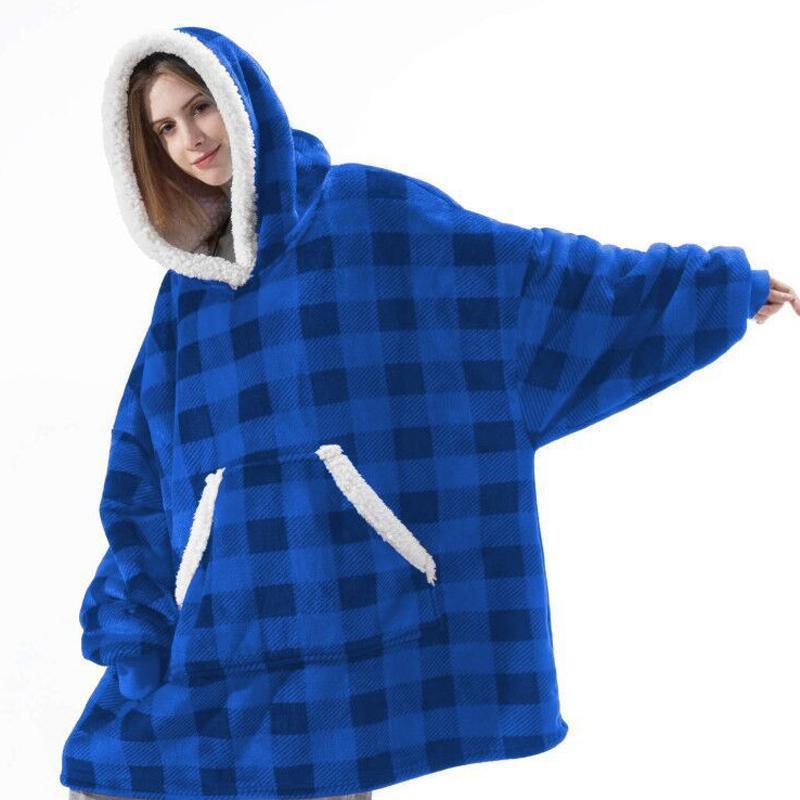 Lös och mysig hoodie för dam och herr med stor ficka, rymlig huva och flera färgalternativ för maximal komfort.