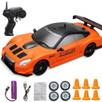 Orange/Svart