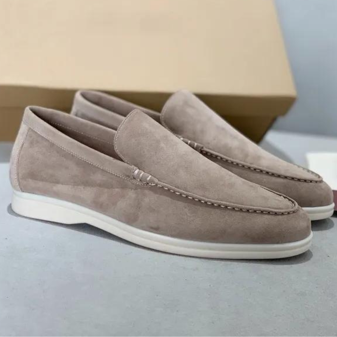Snygga loafers för herr med bekväm sula