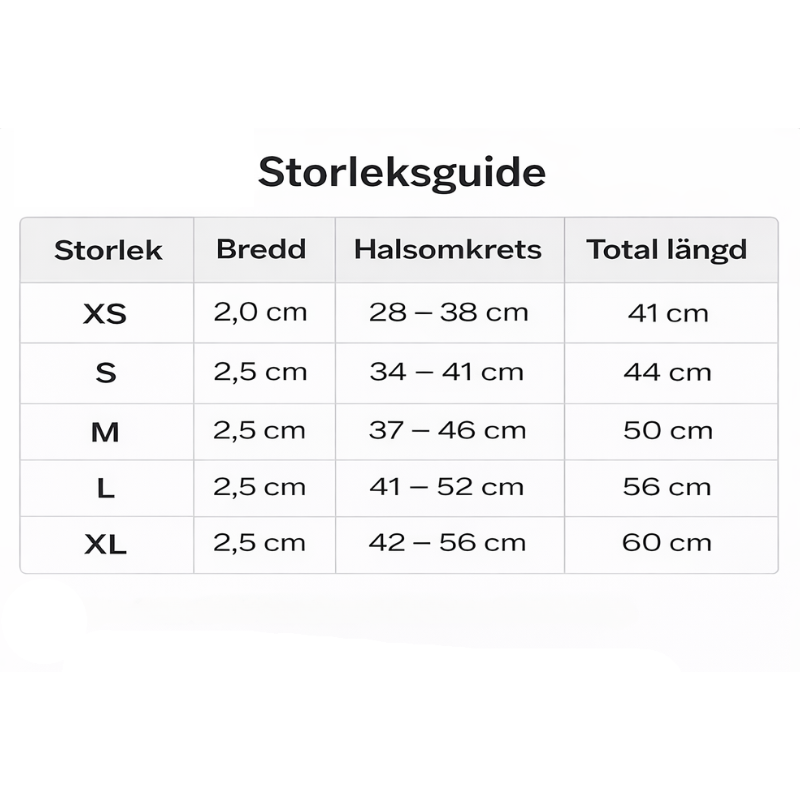Synligt katthalsband med inbyggd LED. Förbättrar kattens säkerhet utomhus när det är mörkt. USB-laddat.