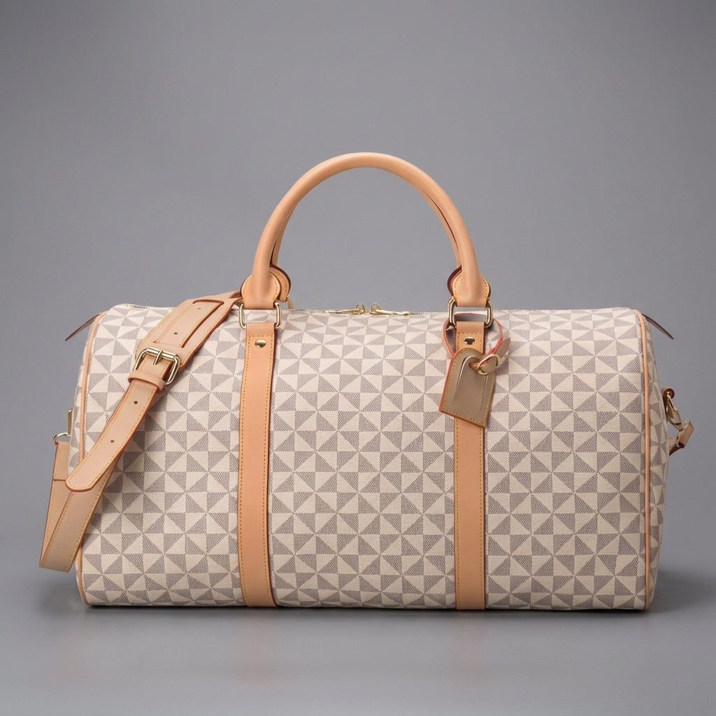 Unisex resväska Urbanrove, elegant och rymlig i brun, beige eller svart färg. Perfekt weekendbagage.