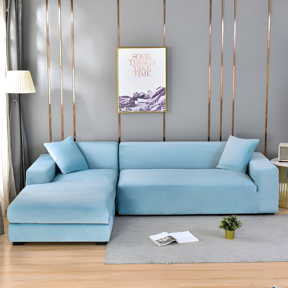 Förnya din soffa med ett lyxigt stretch sofföverdrag, mjukt och skyddande möbelöverdrag.