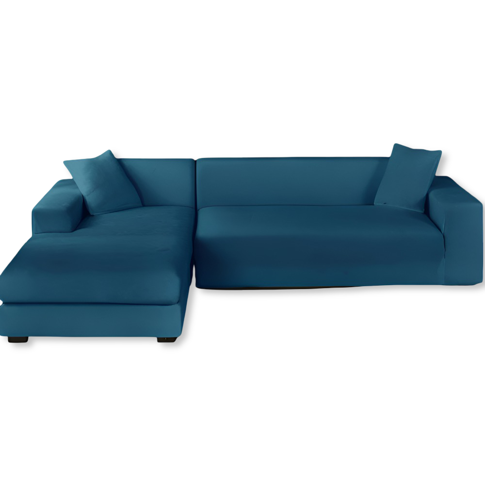 Universellt stretch sofföverdrag, mjukt och skyddande polyester för alla sofftyper.