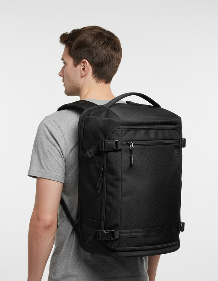 Organiserad vardagsryggsäck med laptopfack och flera fack. Perfekt för pendling, resor och skola.