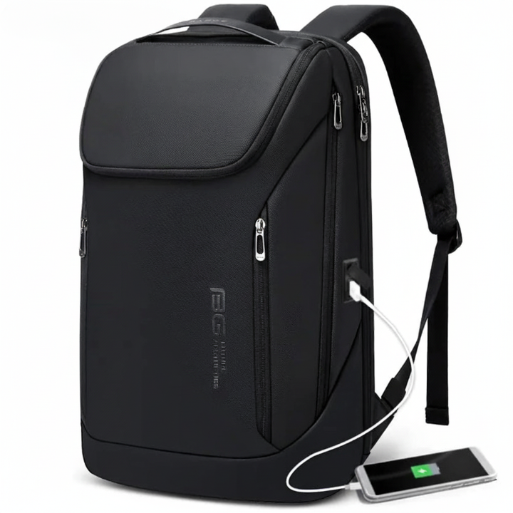 Vattenskyddad ProPack laptopryggsäck för säker förvaring av dator och böcker, idealisk för studier och arbete.
