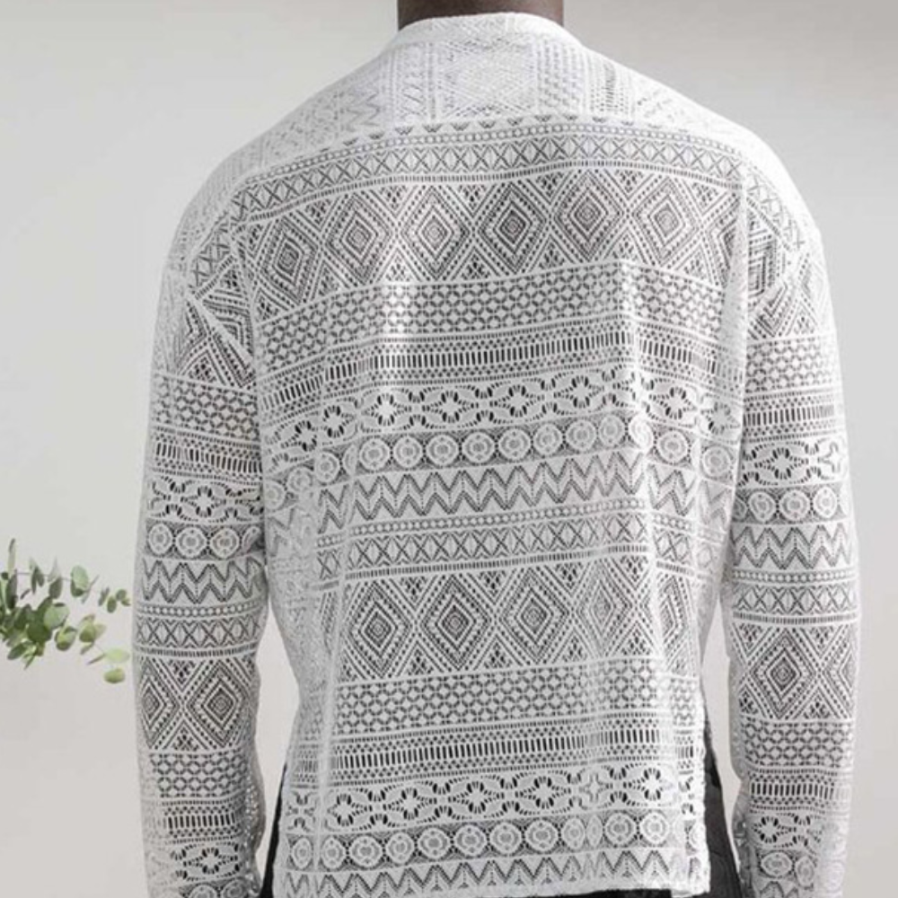 Herrkläder: Sommarset med matchande skjorta & shorts i mjukt, andningsbart tyg för ultimat komfort.
