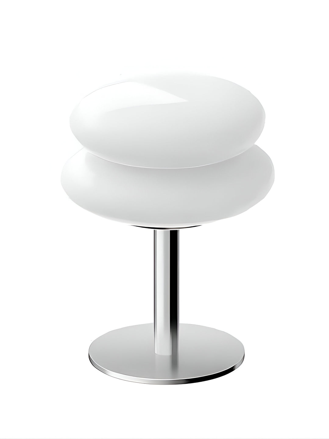 Sovrumslampa: macaron bordslampa i glas som skapar rofylld och energisnål stämningsbelysning.