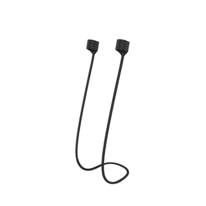 "Magnetisk Airpods nackrem i färgglad silikon, idealisk för sport, säker och bekväm användning med stark magnet."