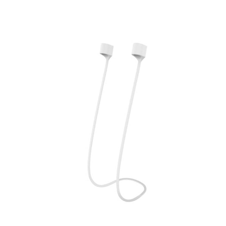 "Magnetisk Airpods nackrem i färgglad silikon, idealisk för sport, säker och bekväm användning med stark magnet."