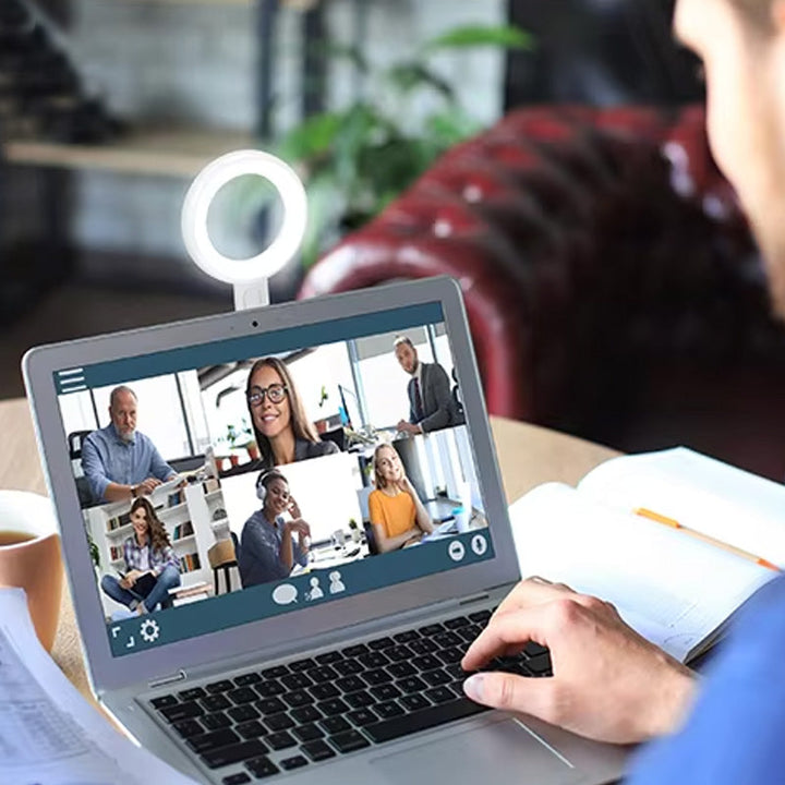 Magnetisk selfiepinne med stativ för mobiltelefoner, vit och svart, med teleskopisk design och 360° rotation för stabil och flexibel fotografering