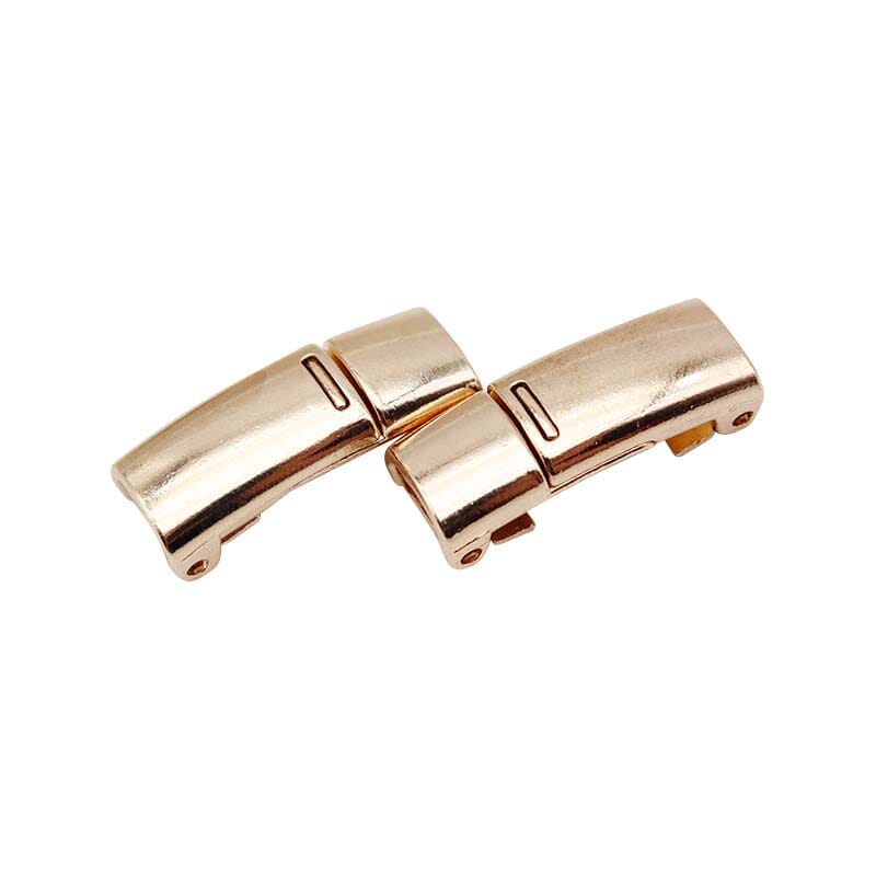 "Magnetiskt metallspänne för skosnören dam, elegant design i silver, svart och roséguld, stilfull och funktionell lösning."