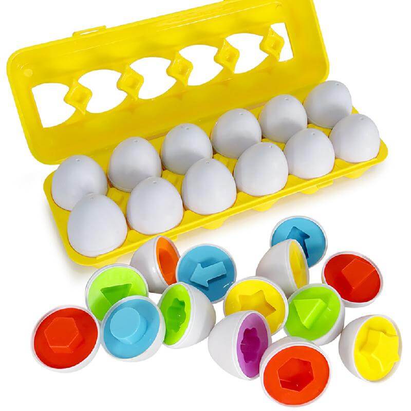 PuzzleEgg – Klurigt Påskspel för Barn – Kreativ Äggkartong