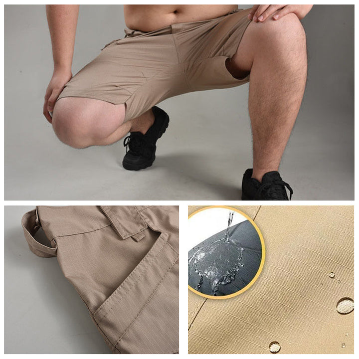 Klassiska cargo shorts för herrar, ett måste i friluftsgarderoben