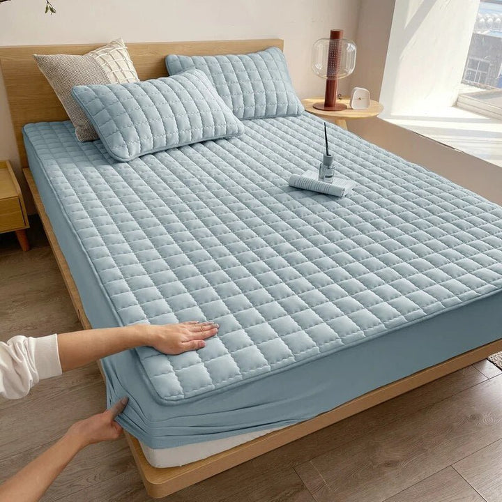Elastisk hörnkant på det djupanpassade vattentäta madrasskyddet