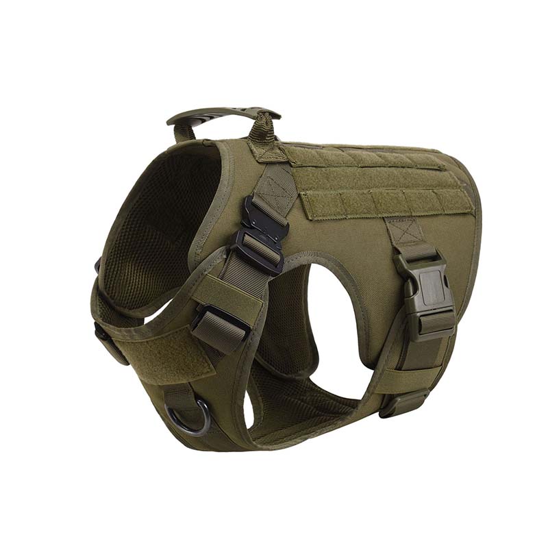 Anti-drag funktion på militärsele för effektiv hundträning och bättre kontroll. Perfekt tillbehör.