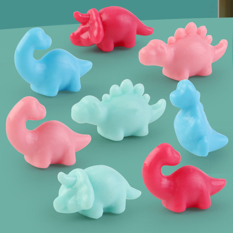 "Mini dinosaurie klomaskin i färgglad design, leksak för barn, erbjuder spelglädje och skicklighetsutveckling."