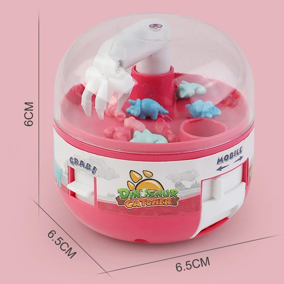 "Mini dinosaurie klomaskin i färgglad design, leksak för barn, erbjuder spelglädje och skicklighetsutveckling."