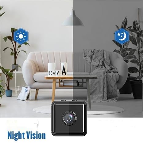 Trådlös mini wifi säkerhetskamera 1080p för effektiv hemmaövervakning och trygghet