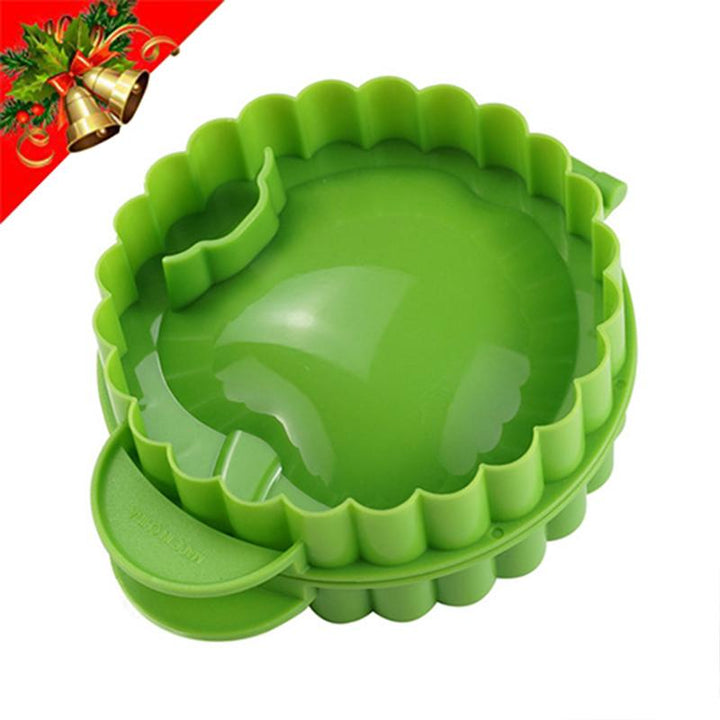 Mini Pajpress, färgglada mönster, köksverktyg för perfekta pajer, röd, grön, gul, kök & matlagning