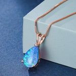 Blå opal