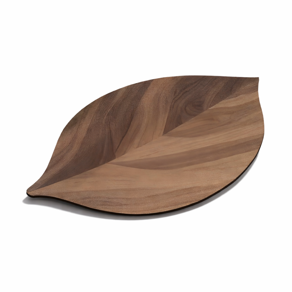 Vattenabsorberande badrumsmatta med mjuk känsla och stilren lövdesign. Halkfri för säkerhet.