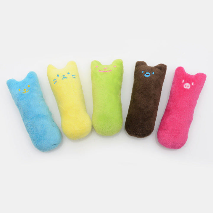 Söt design av kattkudden, en bedårande husdjursleksak som lockar till lek och avkoppling.