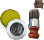 1 set (möbelsalva + borste)