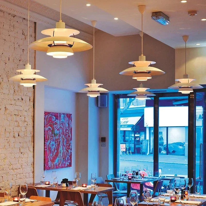 Modern LED-belysning för taket, dimbar taklampa som höjer hemmets känsla.