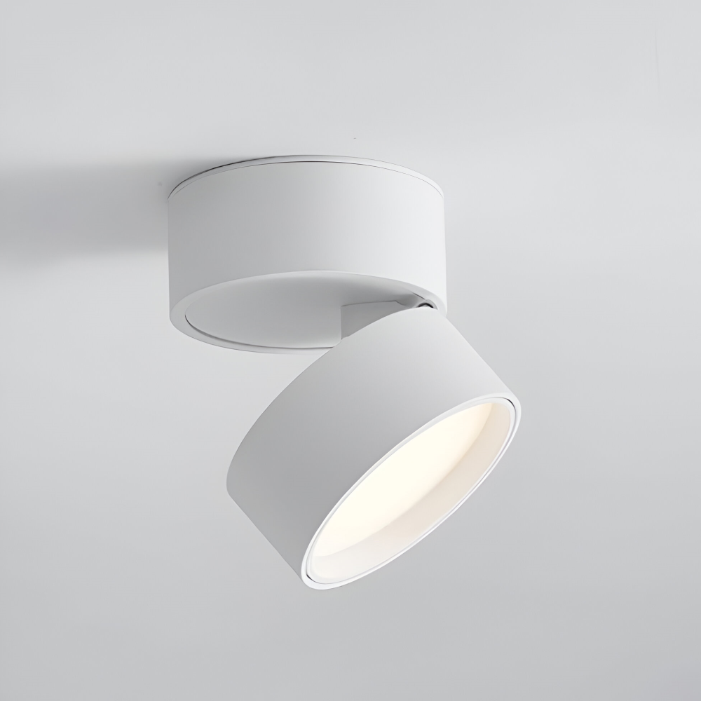 Trendig LED taklampa, spotlights för dynamisk och modern inomhusbelysning.